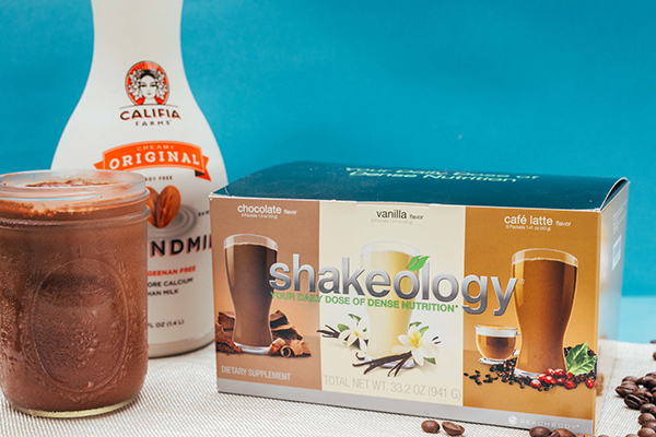 Shakeology sampler pack with chocolate, vanilla, cafe latte