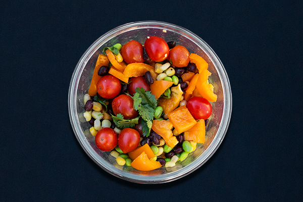 Post-Workout Meals for 80 Day Obsession, Vegan Black Bean Salad