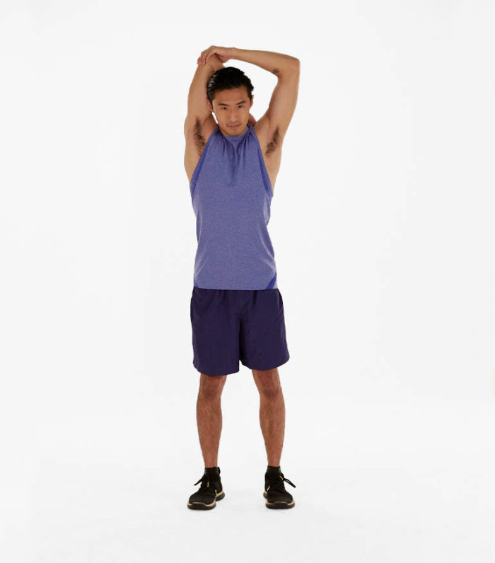 Triceps stretch exercise new arrivals