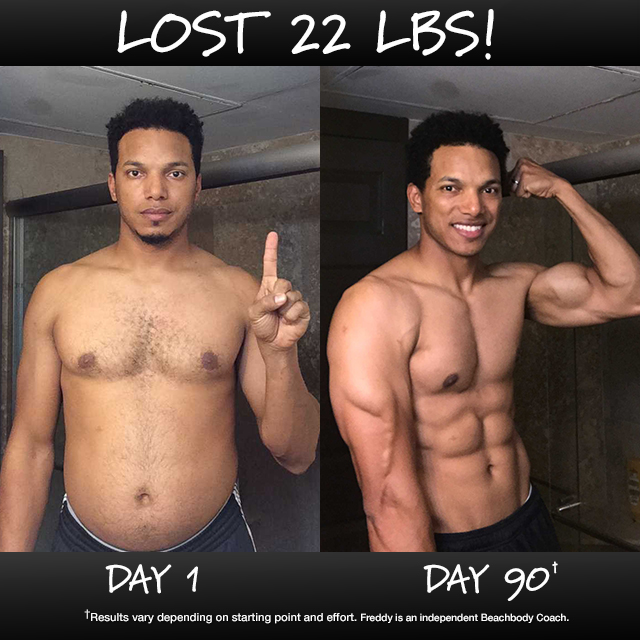 Freddy Acevedo Lost 22 Pounds