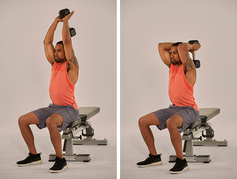 How to Do an Overhead Triceps Extension