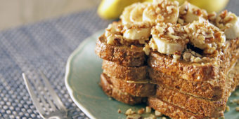 Banana French Toast With Spices and Pecans | BODi