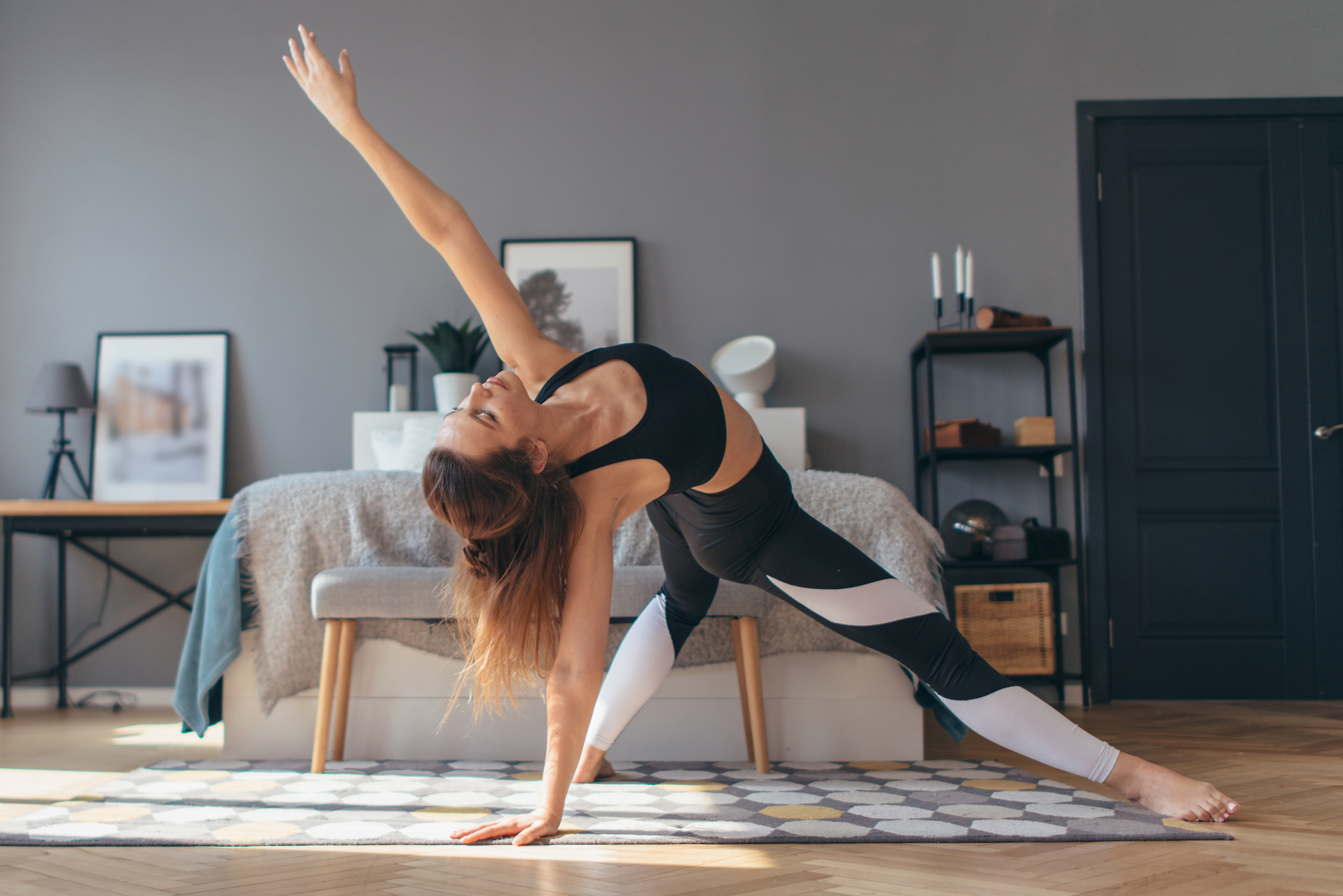 Woman Trains at Home | Shakti Yoga