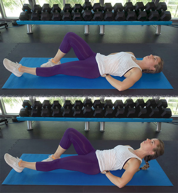 woman | mcgill curl-up | sit-ups vs. crunches