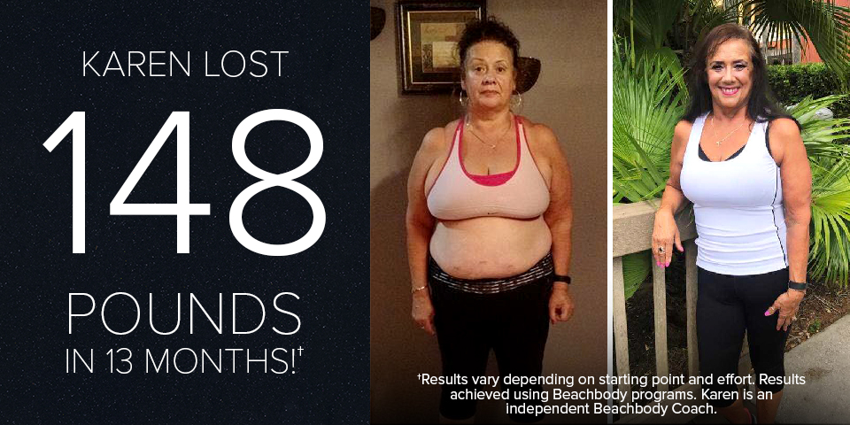 Beachbody Results: Karen Lost 148 Pounds — at Age 62