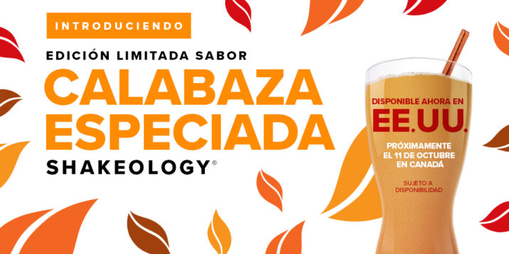 ¡Pumpkin Spice Shakeology Vegano!