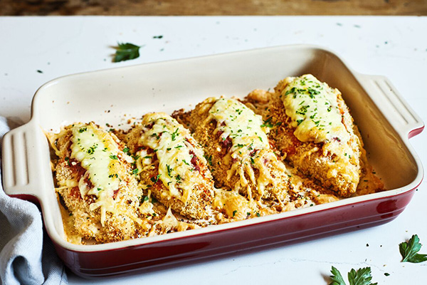 Easy Healthy Chicken Parmesan