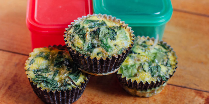 Muffins de Huevo Superverdes