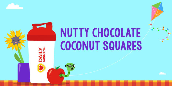 Nutty Chocolate Coconut Squares