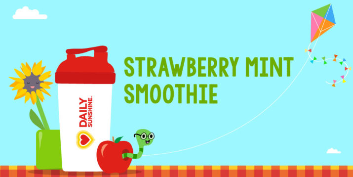 Strawberry Mint Sunshine Pops