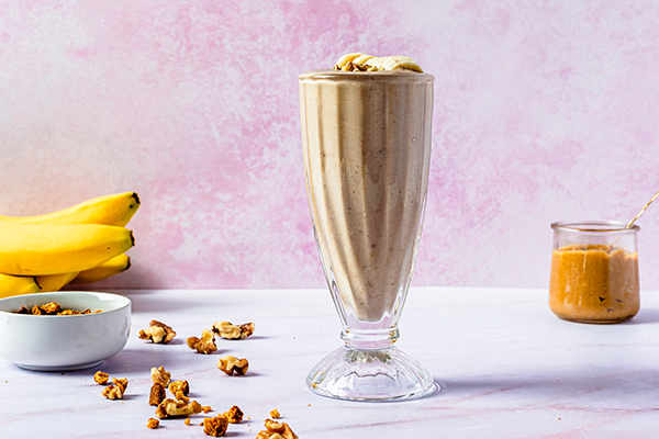 Nutty Butter Shakeology in a glass