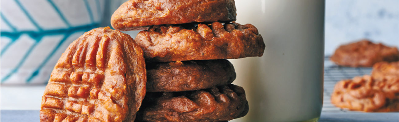 Peanut Butter Sweet Potato Cookies