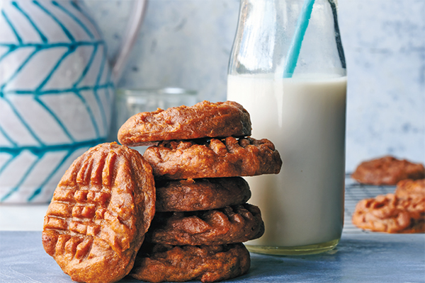 Peanut-Butter-Sweet-Potato Cookies