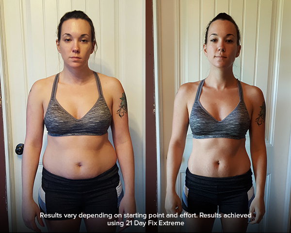 21 Day Fix EXTREME results
