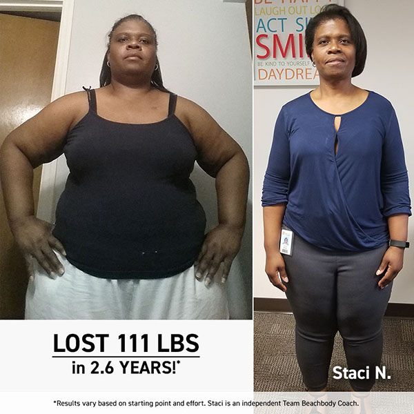 117-Pound Beachbody Weight-Loss Transformation