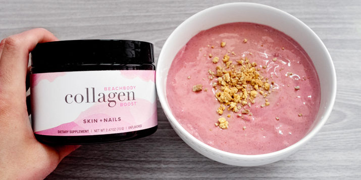 Strawberry Cheesecake Smoothie Bowl
