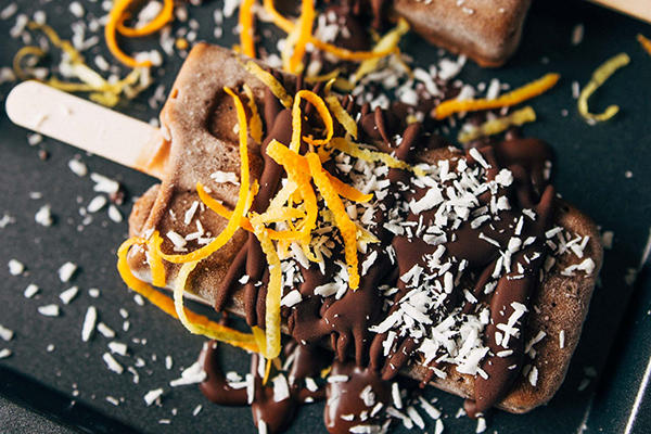 Cafe Latte Shakeology popsicles