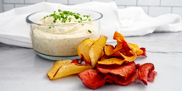 Golden Ranch Dip With Collagen Boost
