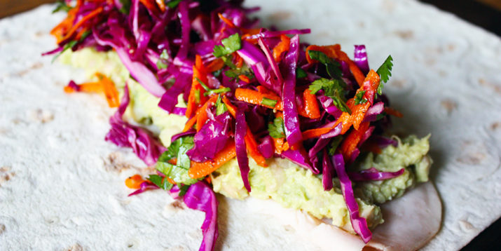 Wrap de Pavo Con Aguacate
