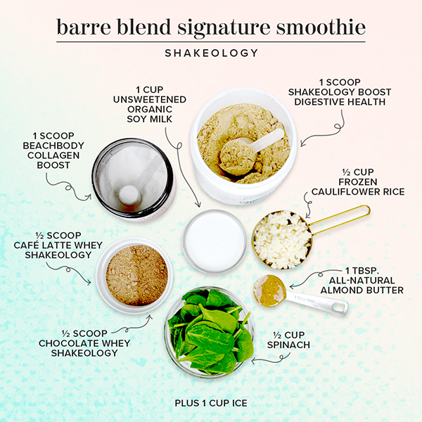 Barre Blend shakeology ingredients