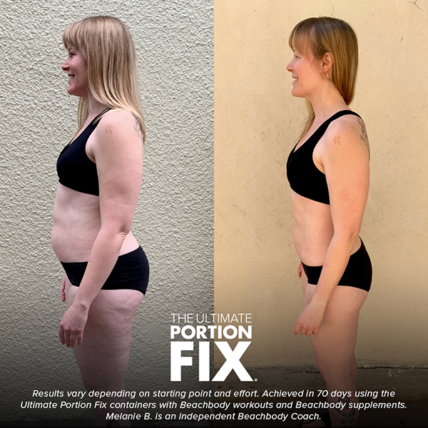 Ultimate Portion Fix before and after