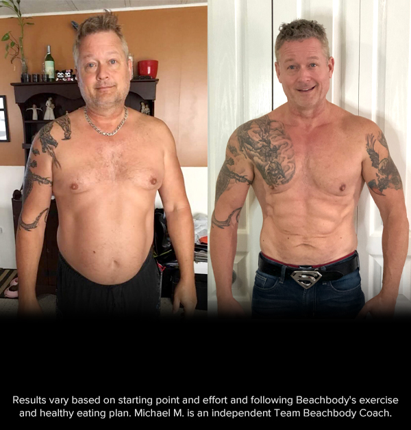 Beachbody Challenge Before and After
