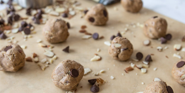 Bolitas Energéticas con Masa de Galletas