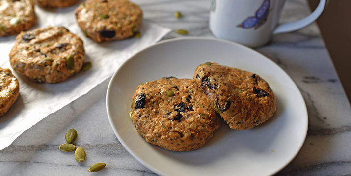 Galletas de Shakeology Para el Desayuno (sin hornear)