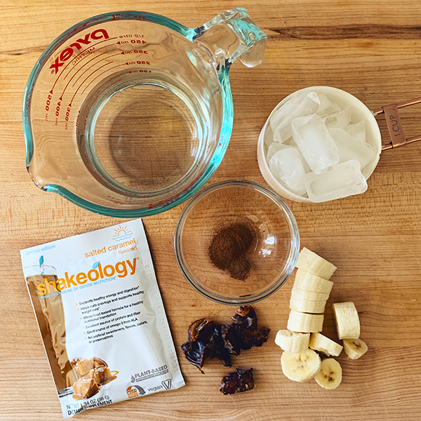 Salted Caramel Shakeology Creme Brulee ingredients