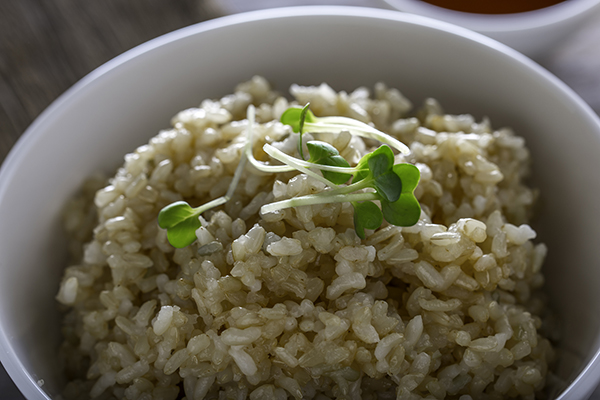 Brown Rice in a bowl