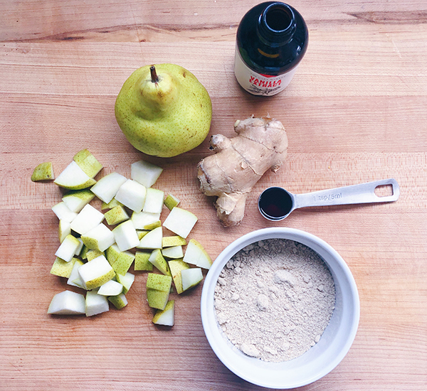 Pear Ginger Vanilla Shakeology ingredients