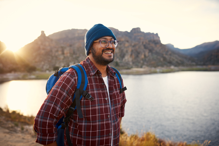 man hiking | Benefits of Meditation