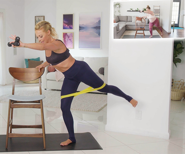at home barre class