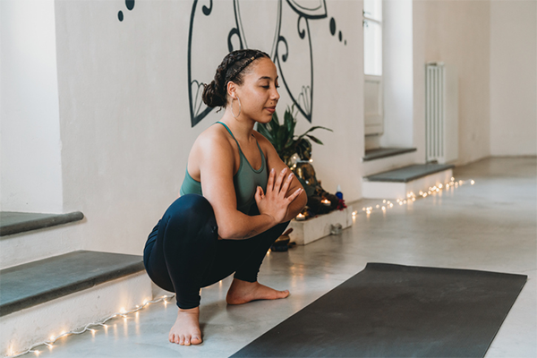 sumo squat stretch | Leg Stretches