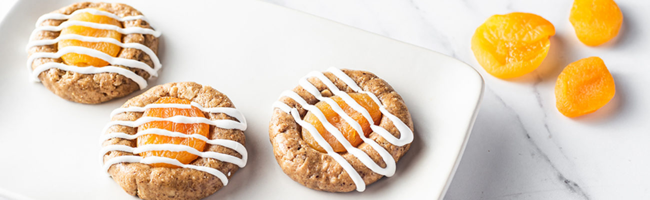 Almond and Apricot Thumbprint Cookies