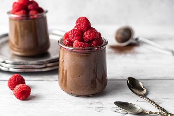 Mousse made with Beachbody Performance Chocolate Recover
