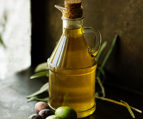 Bottle of olive oil