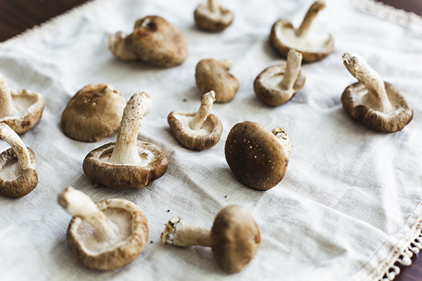 Shiitake mushrooms