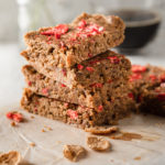 Shakeology Coffee and Cereal Bars on a cutting board