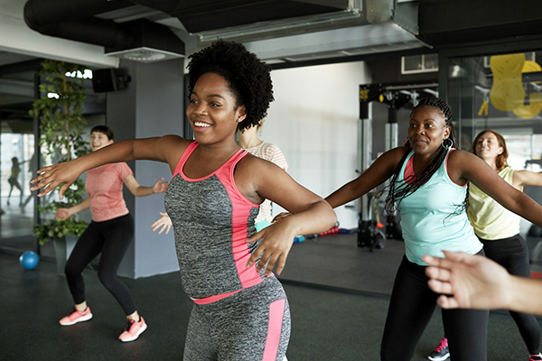 group fitness black women