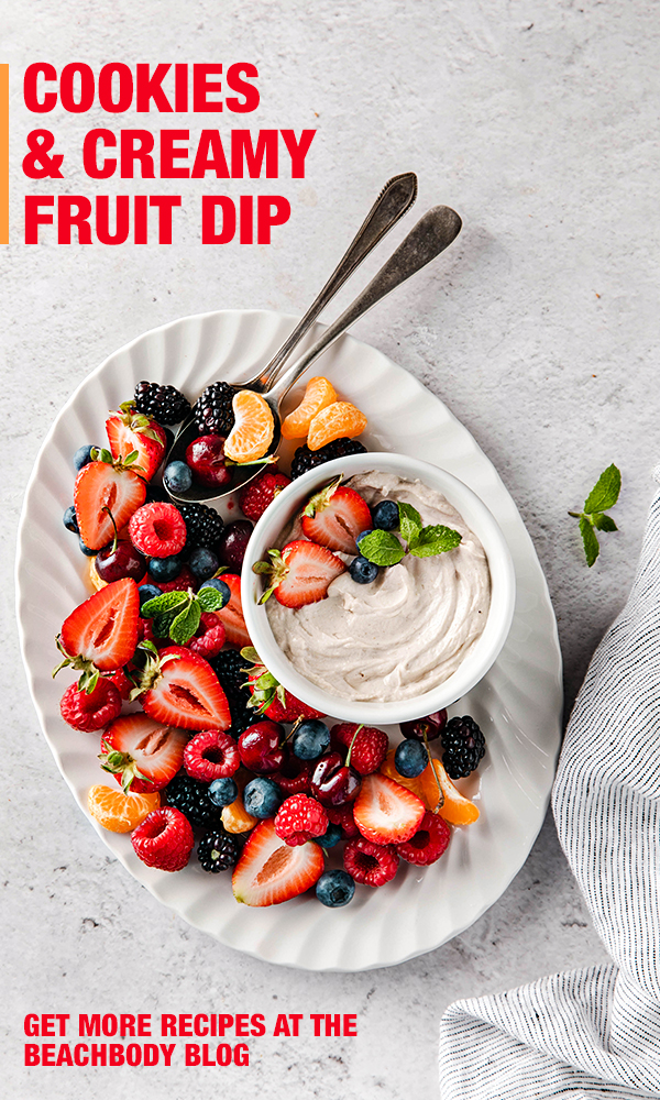 Cookies & Creamy Fruit Dip