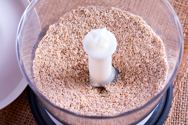 Almond flour in food processor
