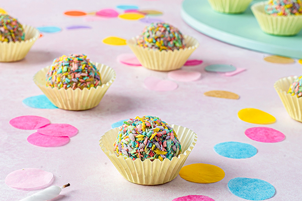 Ricotta Poundcake Birthday Bites