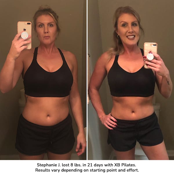 Pilates Before & After  Client Transformations The Bump Plan