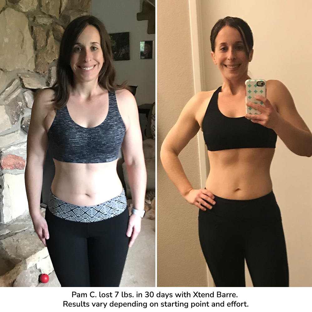 pam xtend barre transformation | xtend barre results