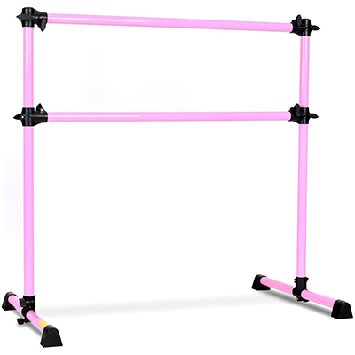 GOFLAME Portable and Adjustable Double Ballet Barre