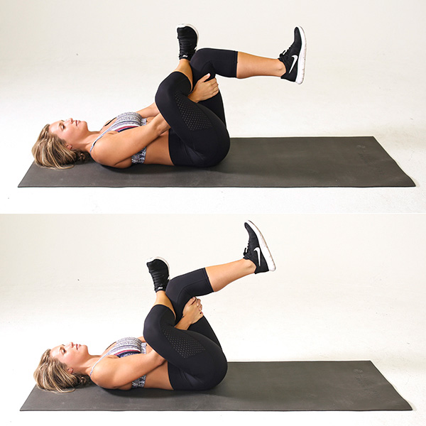 How to Do a Figure 4 Stretch