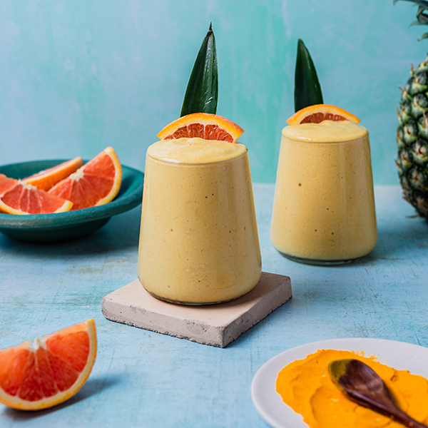 Pineapple Orange Turmeric Smoothie with Recover