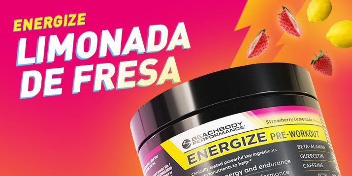 Energize de limonada de fresa