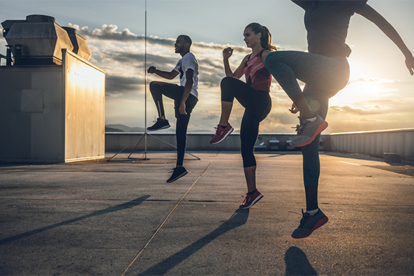 1st Fitness - Jogging in place is an effective warm up exercise